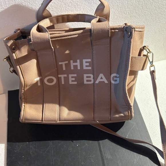 Women’s Tan Tote Bag - Picture 1 of 5
